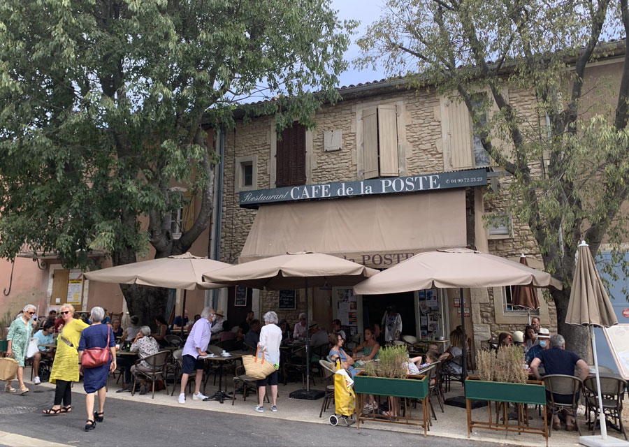 Le Café de la Poste de Goult