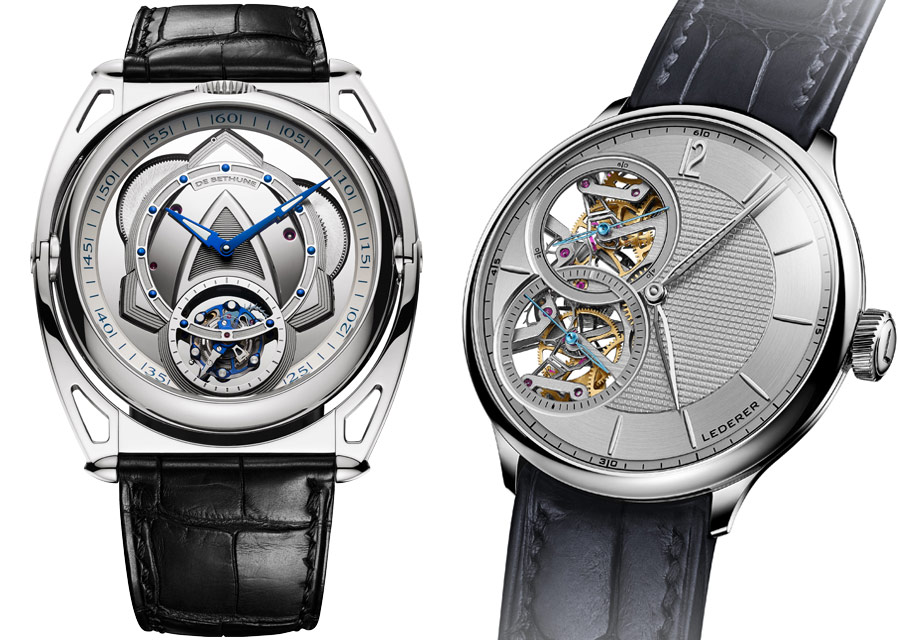 Tourbillon De Bethune et Chronomètre Impulse Lederer