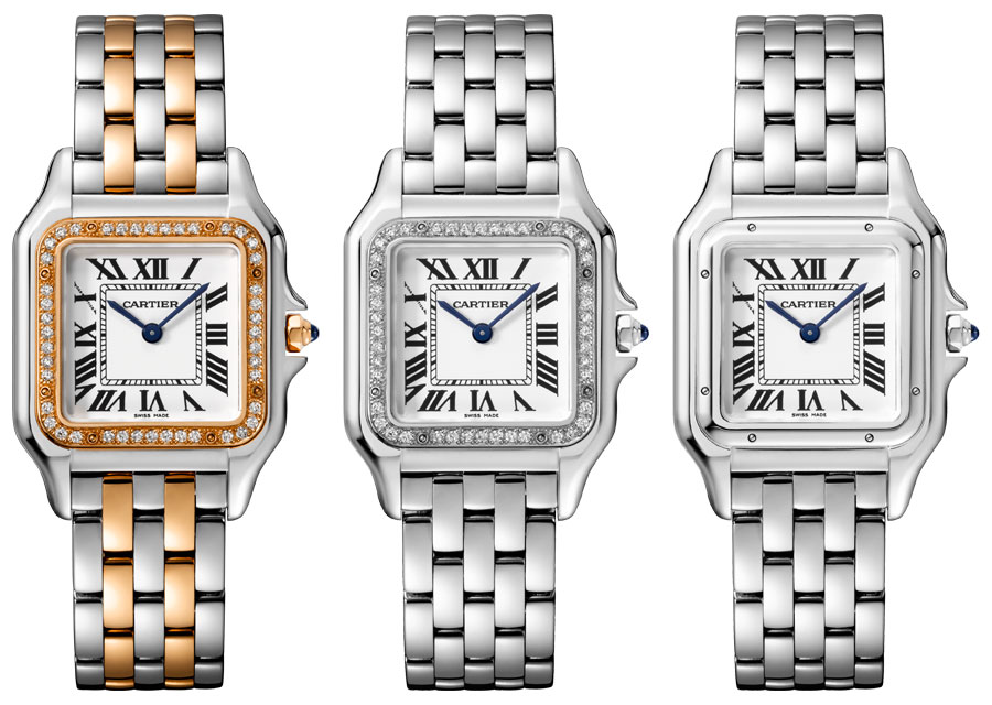Cadeaux de dernière minute : les différentes déclinaisons de la montre Panthère de Cartier sont de belles montres à offrir à Noël