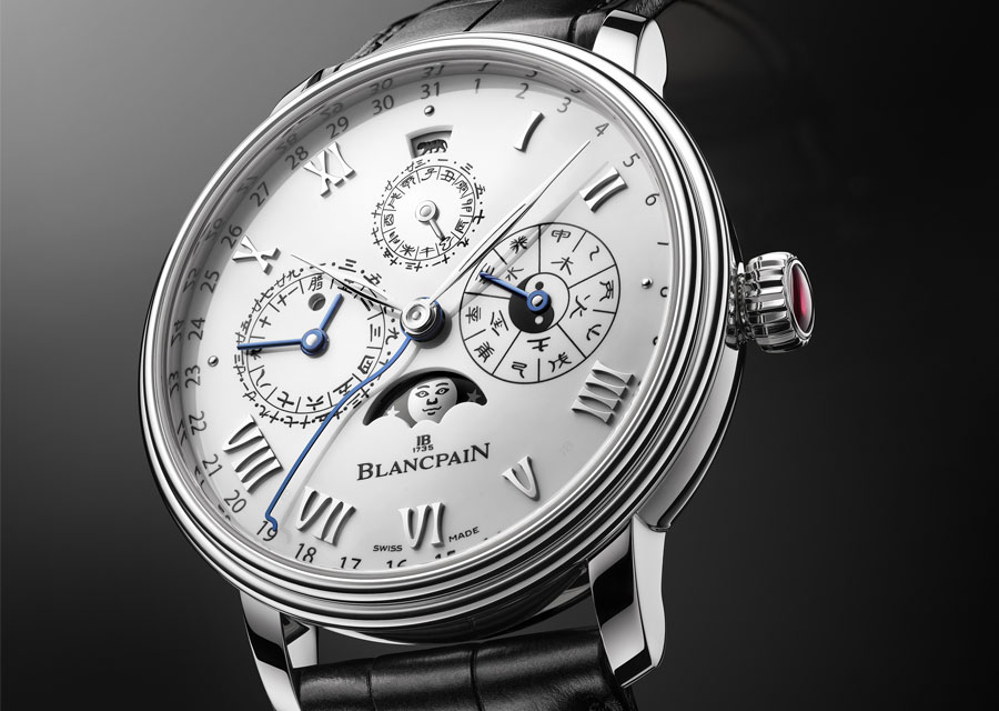 La Villeret Calendrier Chinois Traditionnel de Blancpain au calibre d'une grande complexité