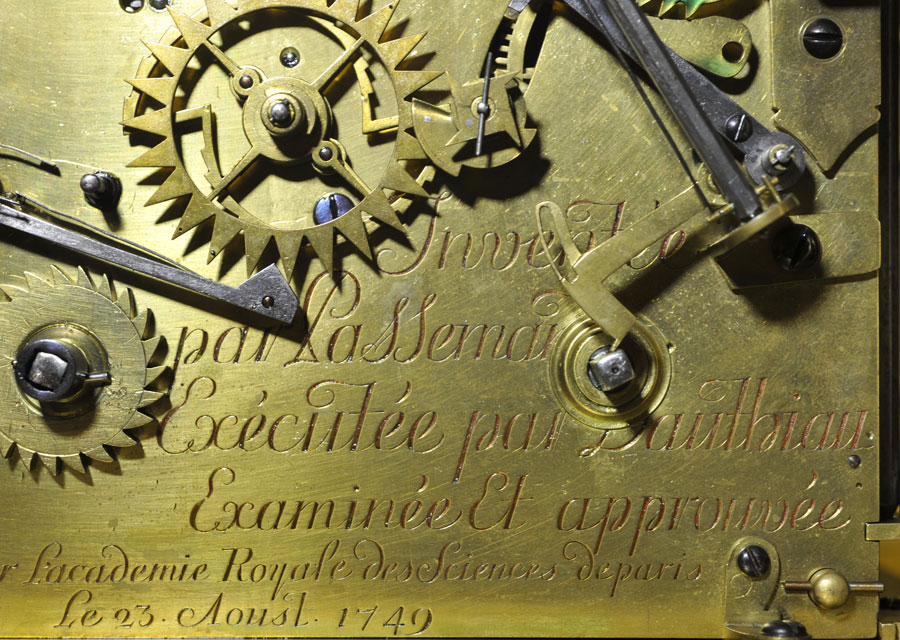 La pendule astronomique de Passemant