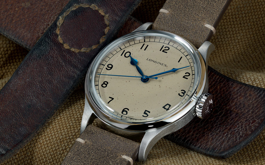 Longue tradition de montres militaires chez Longines qui propose cette Heritage Military inspirée d'un modèle des années 40
