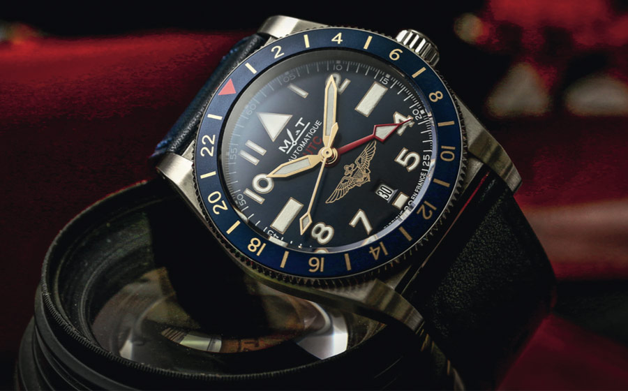 Matwatches conçoit les montres militaires Naval Aviator avec et pour les pilotds de l'Aéronavale américaine