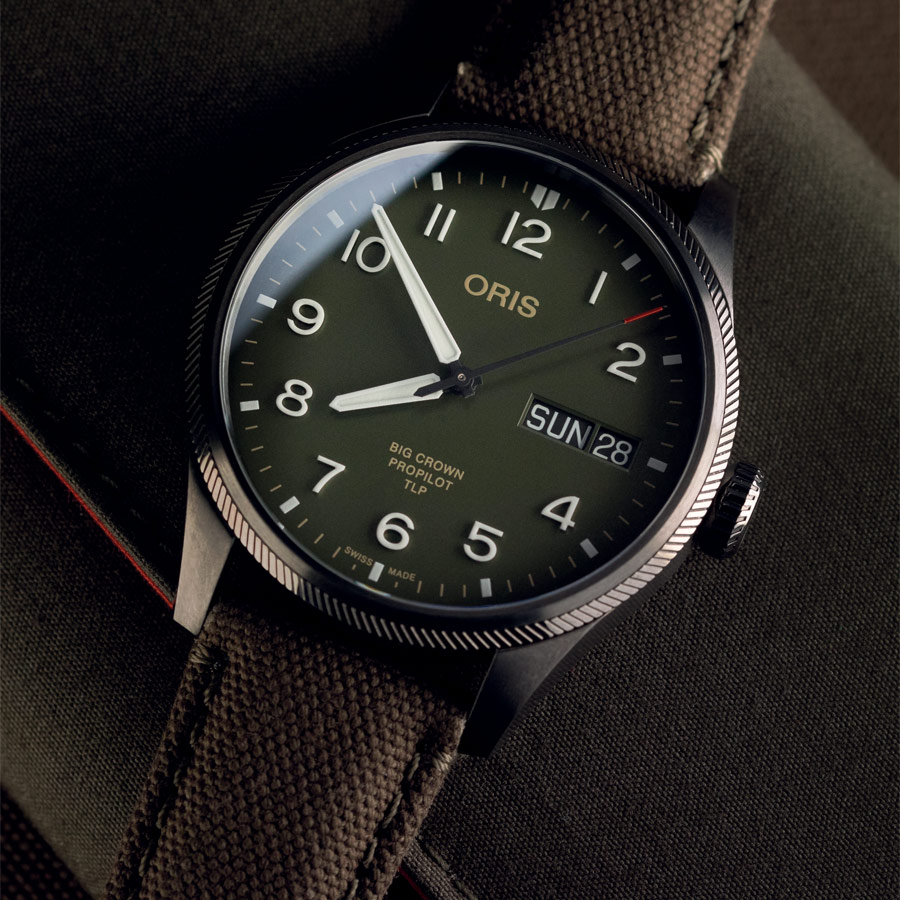 La ProPilot TLP est une des montres militaires fabriquées par Oris