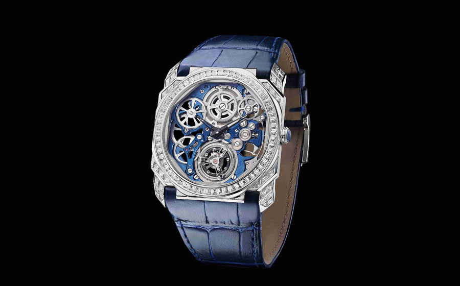 La Bvlgari Octo Finissimo Tourbillon Skeleton.