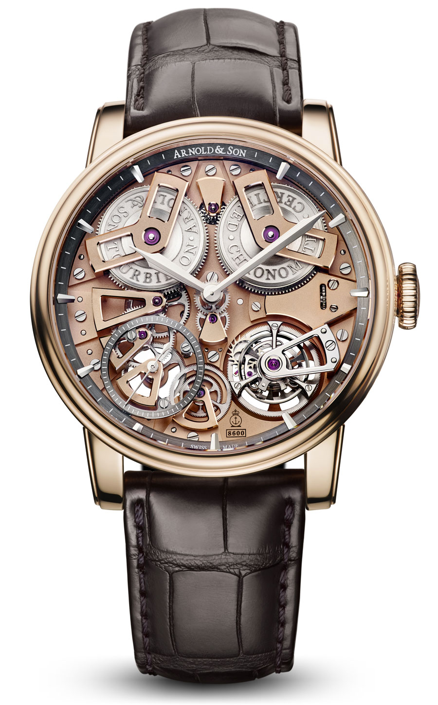 Chronomètre à Tourbillon N°36 de la maison Arnold & Son