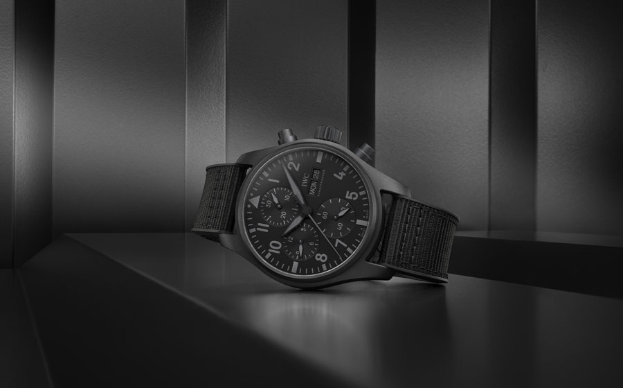 La Montre d'Aviateur Chronographe 41 Top Gun Ceratanium® d'IWC