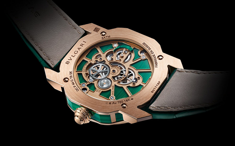 Bvlgari Octo Roma Naturalia Malachite