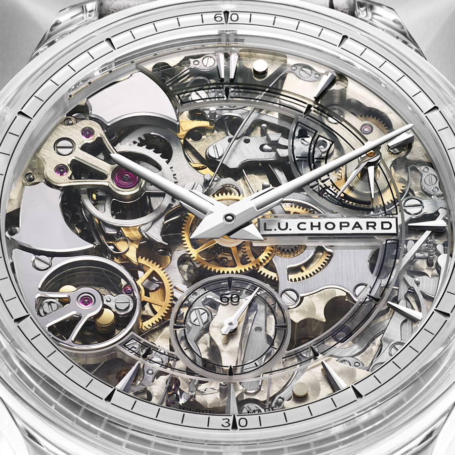 La nouvelle L.U.C Full Strike Sapphire de Chopard