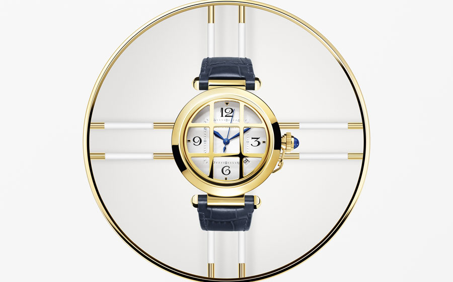 La nouvelle Pasha de Cartier avec grille