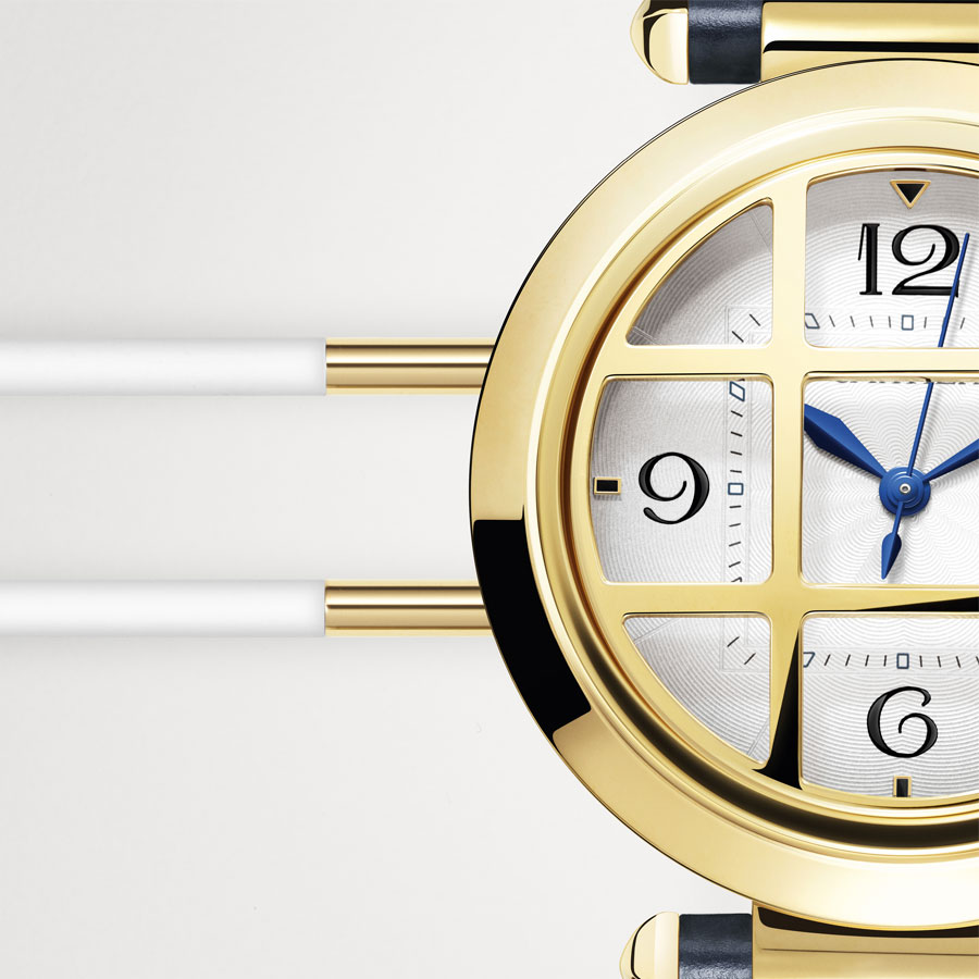 La nouvelle Pasha de Cartier avec grille