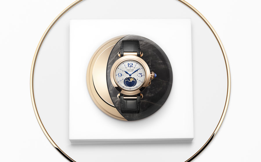 La nouvelle Pasha de Cartier Phase de Lune