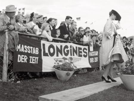 St-Gallen (Switzerland) International Horse Show in 1956.