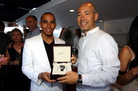 Lewis Hamilton presents the one-off Monaco Mikrograph