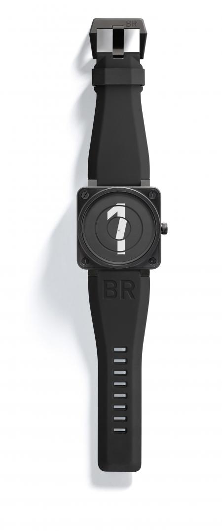The number one watch from the BR Twelve O'Clock of Bell & Ross