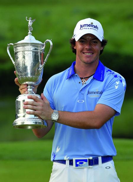 Rory McIlroy, Audemars Piguet Ambassador, can smile! He just won the U.S. Open Golf at only 22 years.