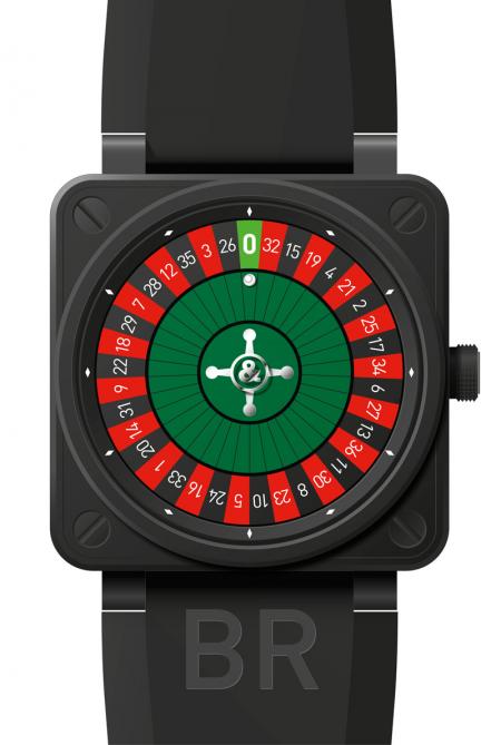 The BR01 CASINO Carbon Exclusively designed for casinos in Monaco, Las Vegas and Macau, in limited edition. 