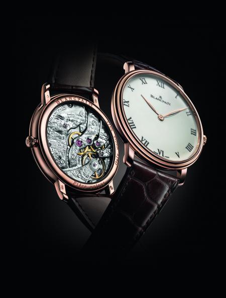 The Villeret Grande Decoration Special edition - Only Watch 2011, born of the work of master watchmakers Blancpain and master engraver Tarbouriech Marie-Laure. 