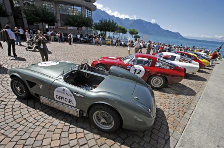 Some one hundred teams, at the wheel of GT and sports cars dating from the late 1930s to the late 1970s, registered for the Gstaad Classic Audemars Piguet 2011.