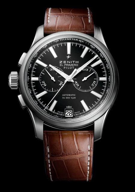 Zenith Pilot Chronograh in steel for Only Watch 2011