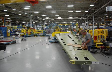 Cessna Aviation : Production area