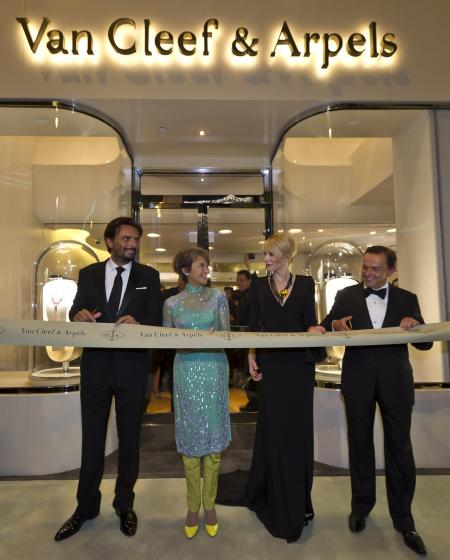 Van Cleef & Arpels Hong Kong Maison officially inaugurated Friday 16th September. ©Van Cleef & Arpels