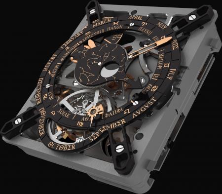 The Hublot Antikythera Calibre 2033-CH01 : a marvel of technicality inspired by a mechanism dating from antiquity.