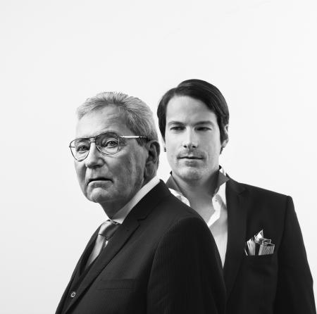 Mr. Roger Dubuis et Mr. Gregory Bruttin - Nicolas Guerin, Paris © ROGER DUBUIS 2011