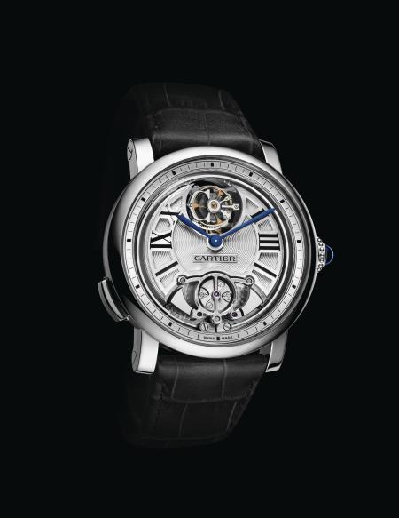 Rotonde de Cartier Minute Repeater Flying Tourbillon watch, calibre 9402 MC, Geneva Seal.