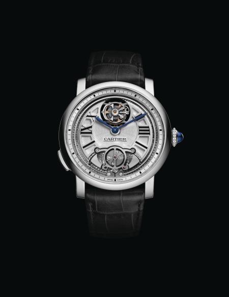 Rotonde de Cartier Minute Repeater Flying Tourbillon watch, calibre 9402 MC, Geneva Seal.