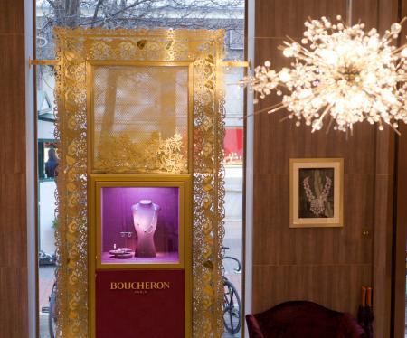 The Boucheron New Bond Street London flagship - Interior