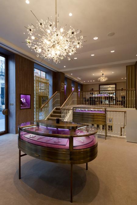 The Boucheron New Bond Street London flagship - Interior