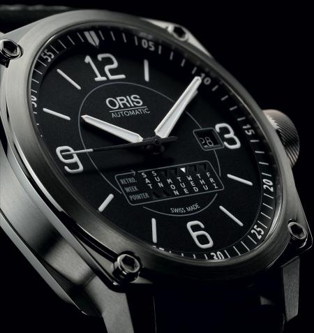 The novelty of the day… : the Oris BC4 Retrograde Day 