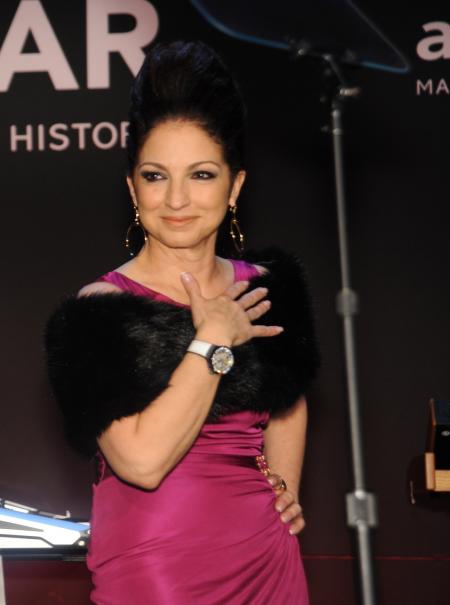 Gloria Estefan - amfAR New York Gala on February 8.