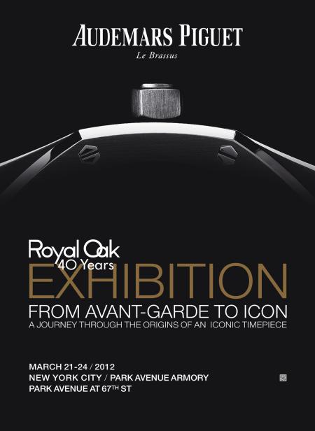 The exhibition Royal Oak 40 Years - From Avant-Garde to Icon poster's.