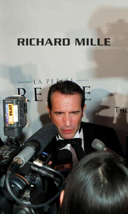 Jean Dujardin, best actor oscar for The Artist, during the '2012 Academy Awards party' sponsorized by Richard Mille. © Donato Sardella