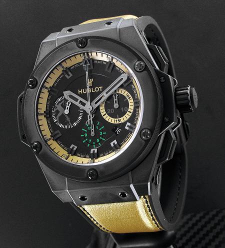 La King Power Usain Bolt : a chronograph for champion.