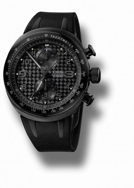 The Oris TT3 Chronograph Black.