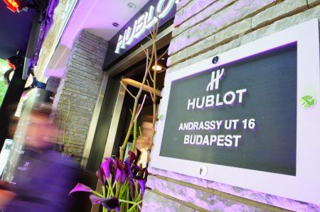 A prestigious location for the boutique Hublot in Budapest…