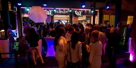 Inauguration of the Hublot boutique in Budapest. 