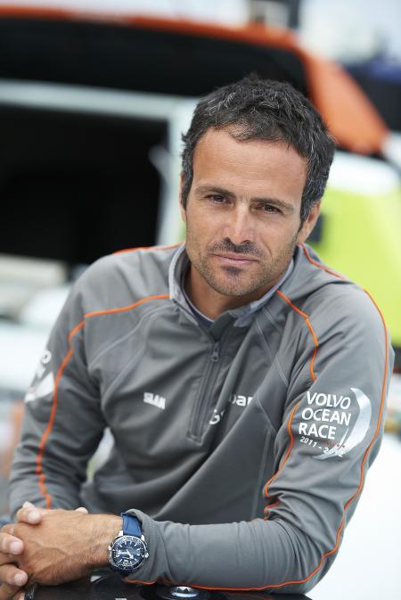 JeanRichard is the partner of Franck Cammas, skipper of Groupama 4, actually at the 1st place on the Volvo Ocean Race overall ranking.