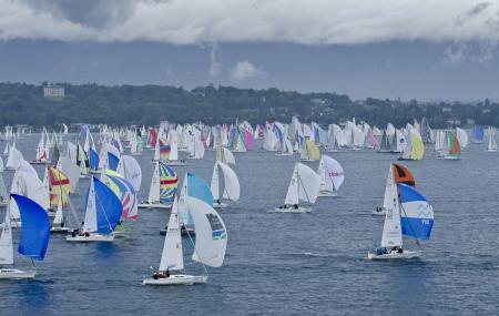 The Bol d’Or Mirabaud : the world’s largest regatta in enclosed waters.©Bol d'Or Mirabaud_Corum 2011_Loris v Siebenthal