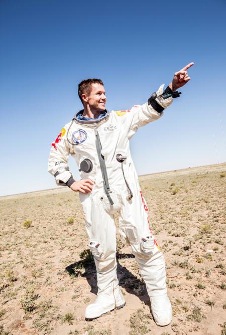 Felix Baumgartner.