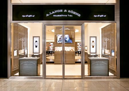 The new A.Lange & Söhne boutique in Dubaï. 