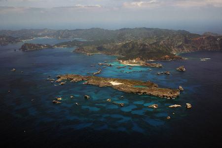 The Ogasawara islands in Japan.