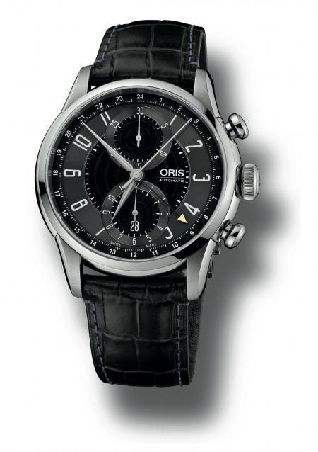 The new Oris RAID 2012 Chronograph Limited Edition : a classic watch to honour the class Cadillac 1942.