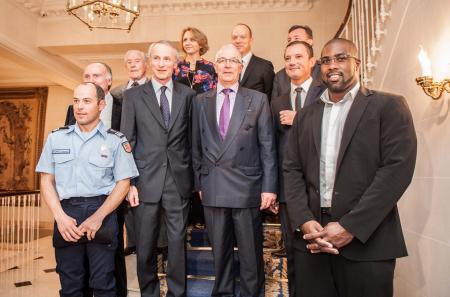 The 12 award-winners 2012 of l'Excellence Française. 