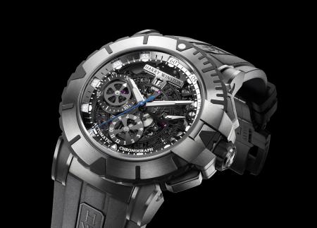 The Ocean Sport Chronograph : a Harry Winston's watche model. 