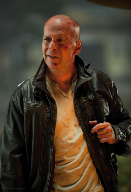 Bruce Willis, inimitable John McClane.