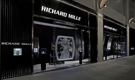 Richard Mille boutique in Singapore.